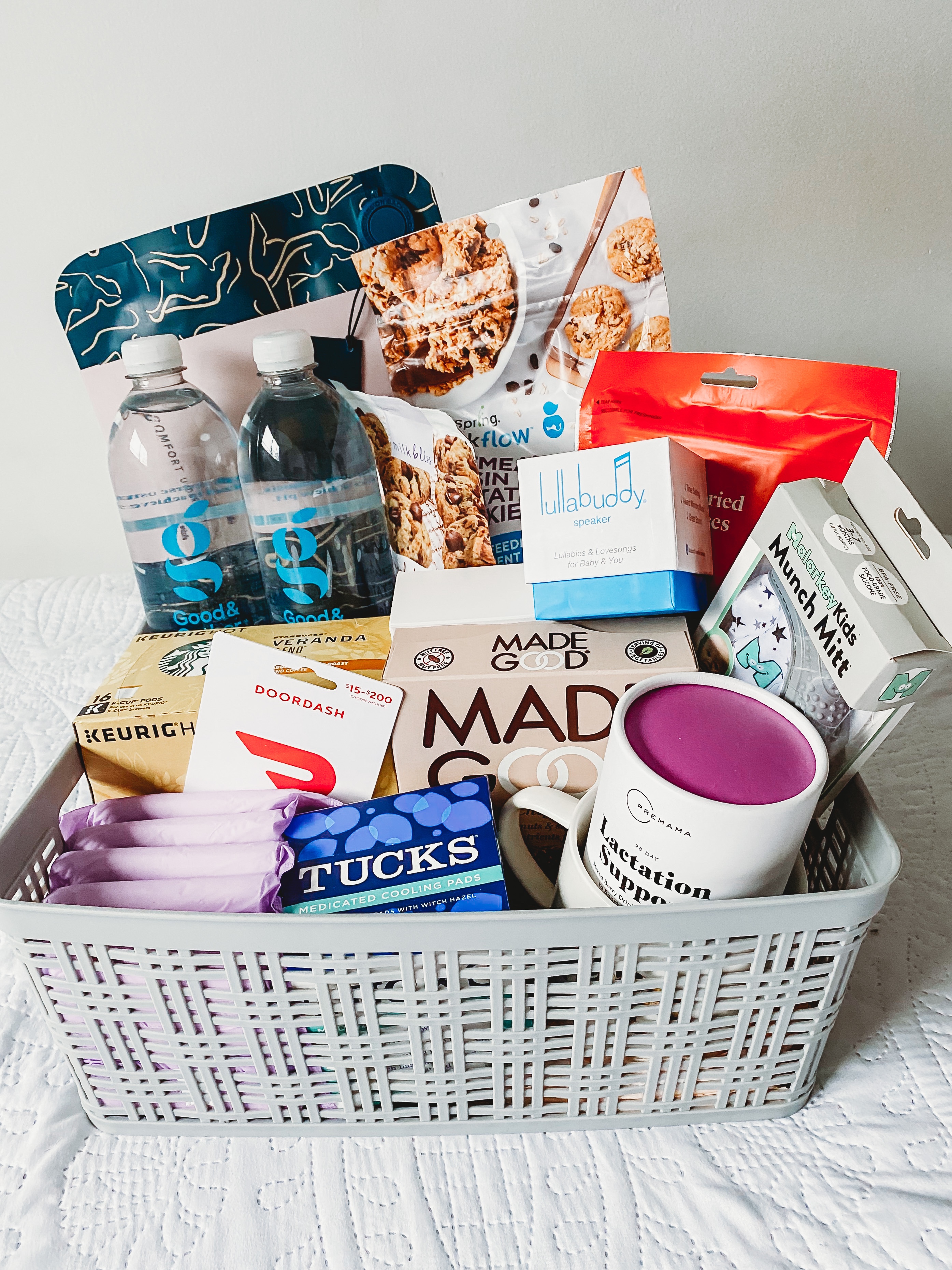 postpartum gift basket for mom